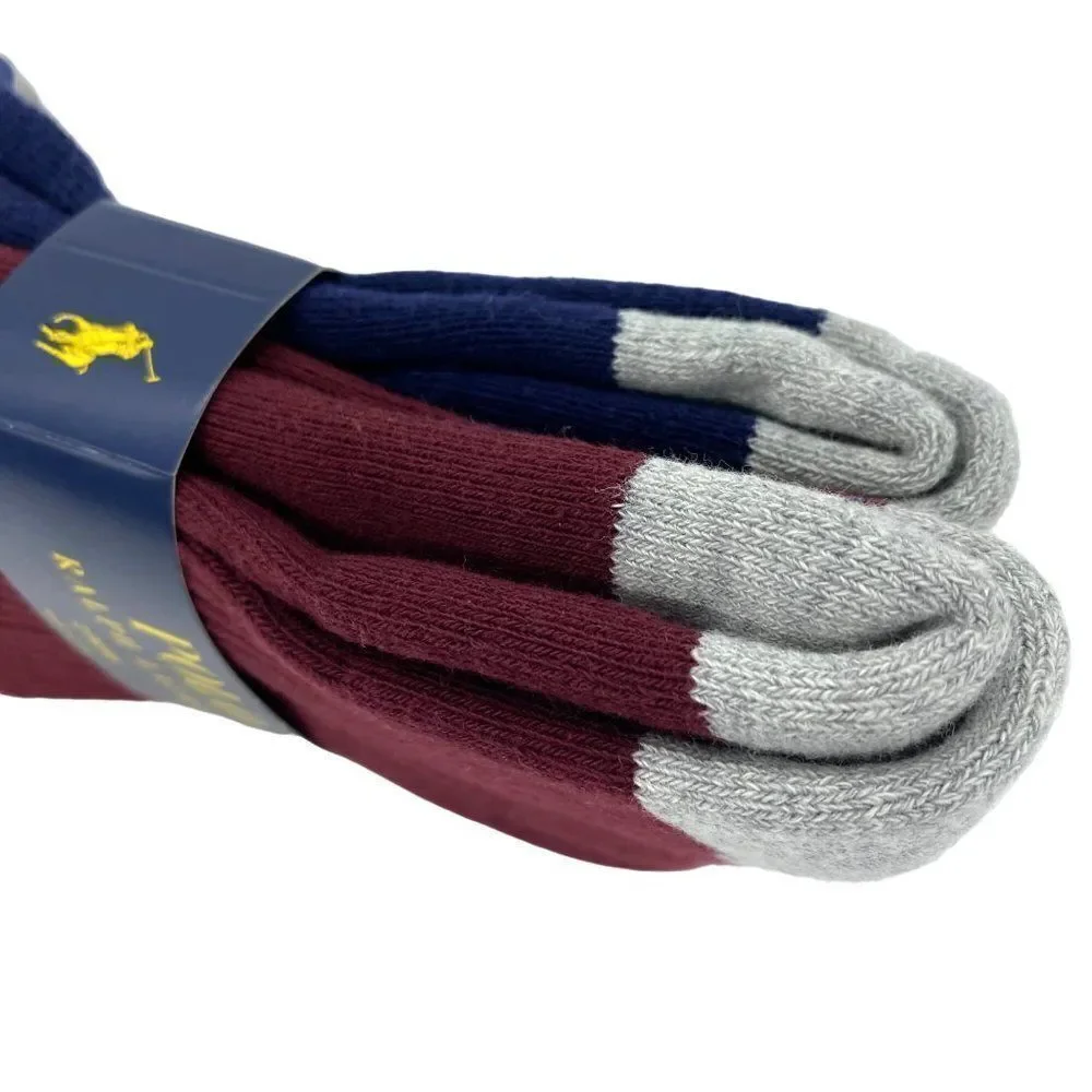 Polo Ralph Lauren Graphic Socks New Two Pack